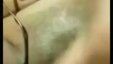 Indian Tamil girl fingers vagine on video call