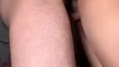 Desi sex video of a horny girl riding on her cousin’s dick