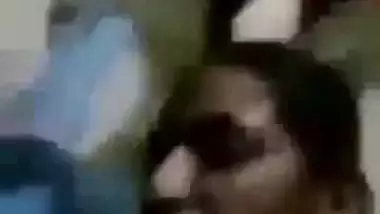 Unsatisfied Tamil village aunty striptease nude MMS