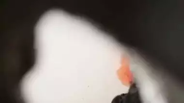 Neighbor wife bath and wearing bra caught through window