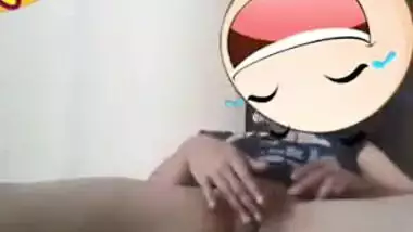 Female from Desi land uncovers her XXX twat for sex games in bed