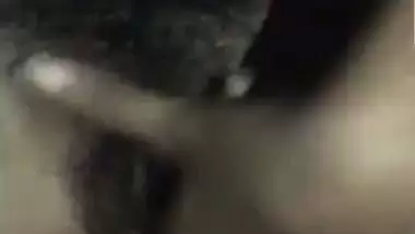 Indian fingering ex-girlfriend video call at night