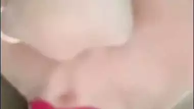 Tango girl Sweety Queen shows soft boobs with long nipples