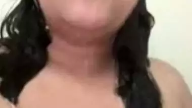 Posh girlfriend nude bath with hot facial expression