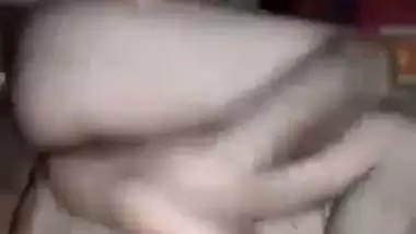 Big boob cousin shows her shaved pussy in nude MMS