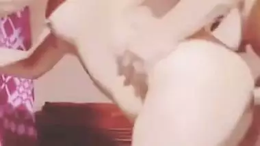 Lover bangs GF romantically in the standing sex position