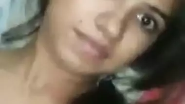 Cute Indian Girl Boob Selfie