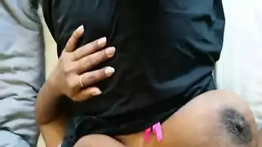 Indian female doesn't make a move when young man films XXX video