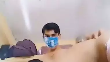 Desi wife boob press and hardcore fucking viral clips