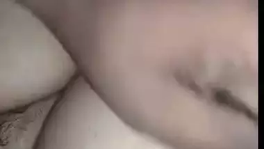 Big boobed Indian prostitute talking on phone during sex video