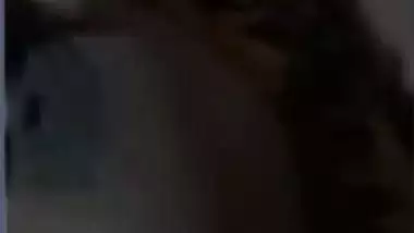 Hot wife exposing nude body curves to ex-lover