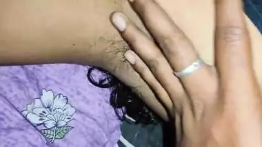 she really enjoyed licking her hairy armpits