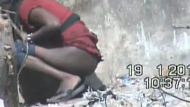 Indian village girl peeing video