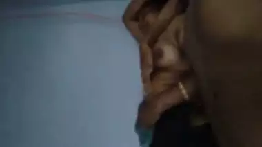 Kannur Malayali wife boobs fonding by husband