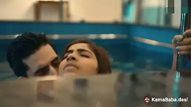 Indian adult actress Aayushi Jaiswal’s swimming pool video