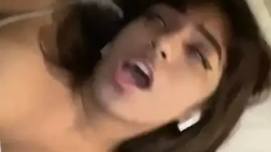 Moaning with fingering by horny Indian girl