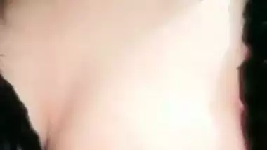 Cute Chamet girl showing boobs on private live cam