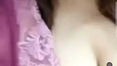 Chubby tanker wife boobs showing at night to lover