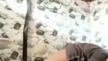 Village guy enjoys bathroom sex with his nude GF