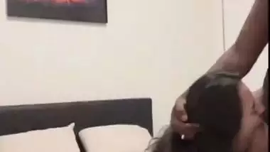 Hot Punjabi kudi fucks a black guy in NRI por