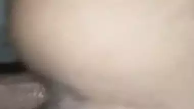 Girlfriend tight vagina fucking by boyfriend from back