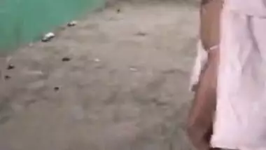 Kaira Nisha does a boobflash beside the highway